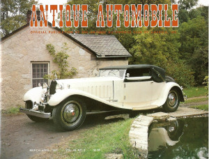 ANTIQUE AUTOMOBILE 1984 MAR - BUGATTI ROYALE,'57 FORD T-BIRD,'98 HALSEY STEAM 